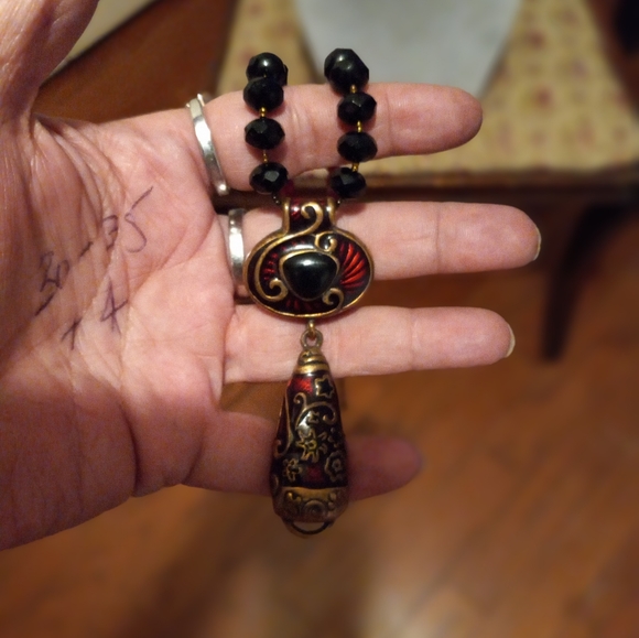 Vintage Chicos Oriental Look Necklace - Picture 12 of 13